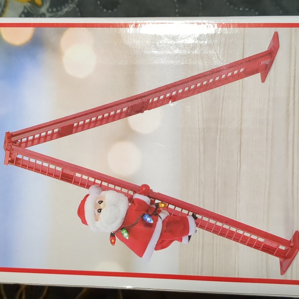 Mr. Christmas Est. 1933 Climber Santa Tabletop Decor New in Box 🎅 - Picture 8 of 9